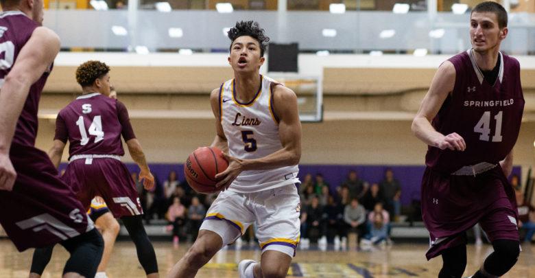 Freshman Nate Martin scored the final three-point shot in the Lions' victory over WPI on Saturday. Photo by Alexa Schapiro / Beacon Correspondent