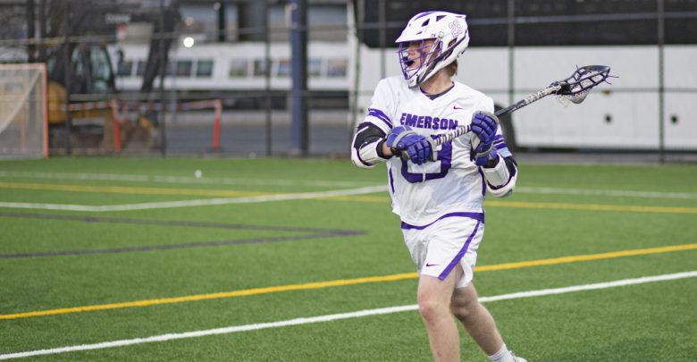 Senior Jared Brush ranks eighth on the NEWMAC scorers list with 24 goals so far this season. Photo by Alexa Schapiro / Beacon Staff