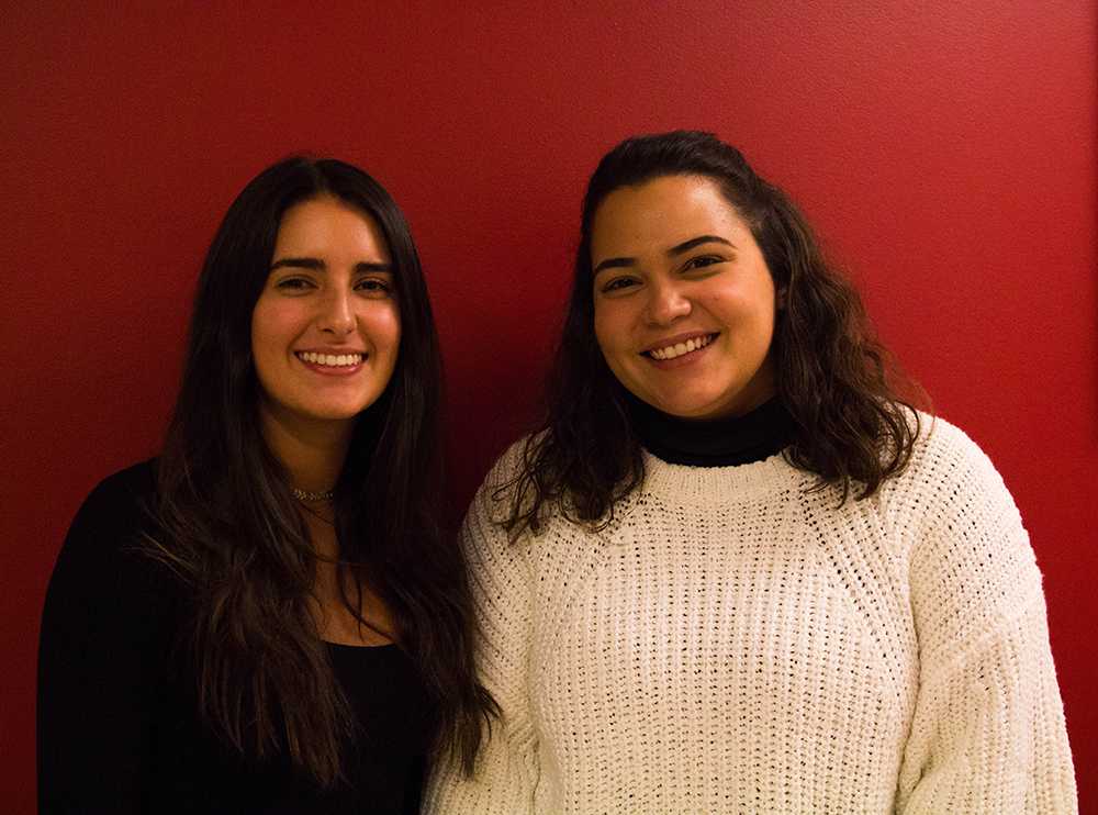 Vera Satana and Valentina Amaro are co-editors-in-chief of Raíz Latinoamericanas new magazine.CASSANDRA MARTINEZ / BEACON STAFF 