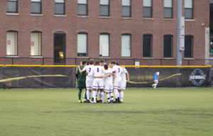 Men’s soccer pulled out a NEWMAC win in its final game.
BETHANY HAMLIN / BEACON STAFF
