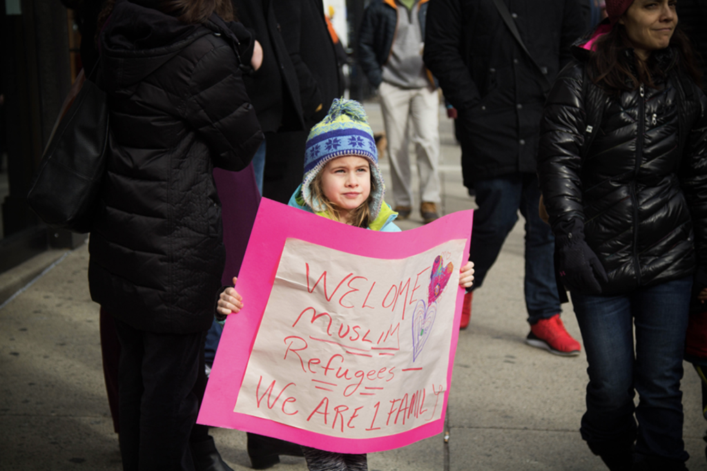 Approximately 25,000 people attended the Copley Square protest Sunday.
CASSANDRA MARTINEZ / BEACON STAFF