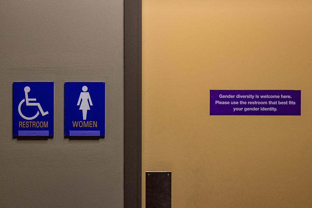 Signs similar to these were implemented at ELA. Photo: Justin Scott Johnson/Berkeley Beacon. 