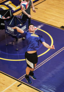 Marcus Cepeda collected 19 assists in Emerson's loss to Endicott on Tuesday.