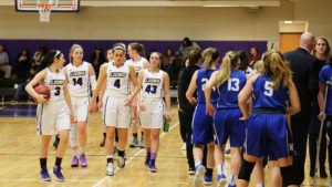 Women’s basketball clinches NEWMAC playoff spot