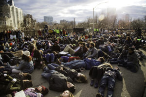 Students join MLK protest