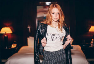Cathleen DaCosta debuted Heroin Is Not Chic at New York Fashion Week. Photo courtesy of Cathleen DaCosta.
