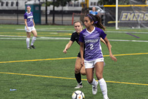 Versatile sophomore takes charge for women’s soccer