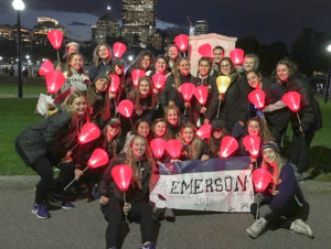The women's soccer raised $5,571 for the Leukemia & Lymphoma Society. Photo Courtesy of David Suvak