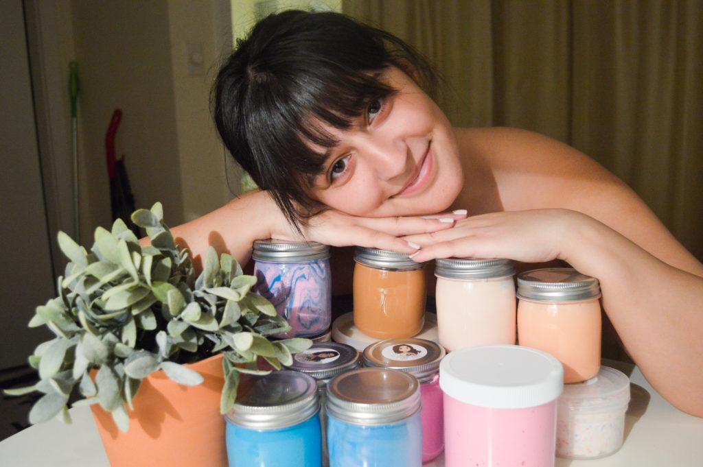 Junior Tuvana Isildar has made $15,000 since starting her slime business one year ago. - Photo by Chassidy David / Beacon Correspondent 