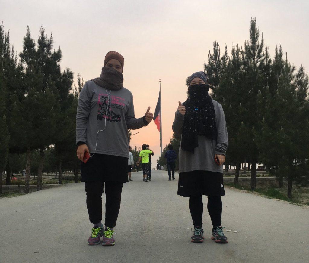 Taylor Smith 15 is the regional director for Free to Runs Afghanistan organization. She helps empower young girls through running. Photo Courtesy of Free to Run