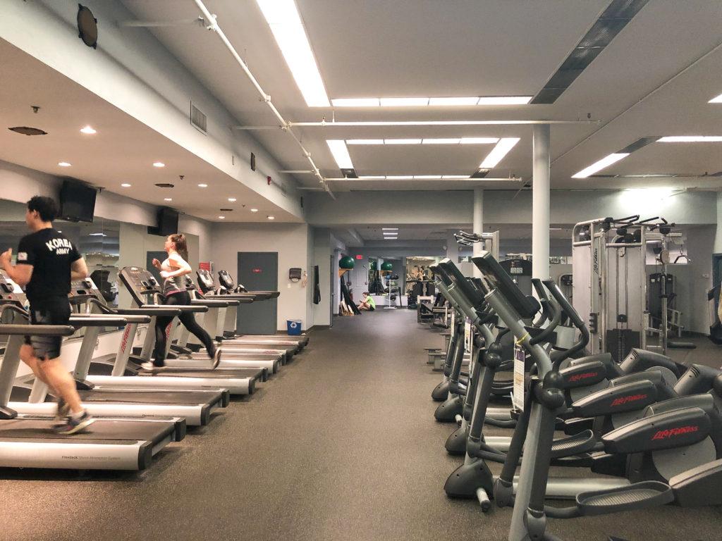 The college delayed the opening of the fitness center to the fall 2021 semester. Photo by Sabrina Ortiz / Beacon Correspondents 