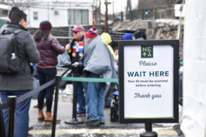 New England Treatment Access in Brookline began selling cannabis after opening in March. Beacon Archives.