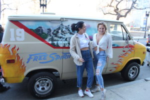 Khalid’s ‘Free Spirit’ bus makes a stop at Boylston Street