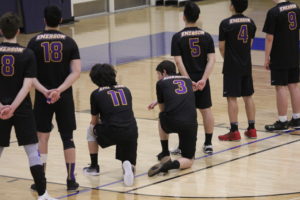 Why we kneel: Volleyball players Lucas Raagas and Max Weltz make a statement