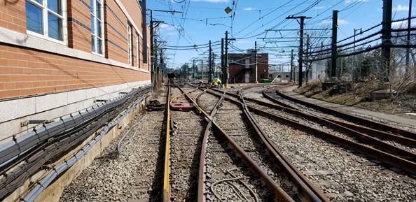 Emerson College commuters can expect regular Blue Line service Monday morning. Courtesy of the MBTA.