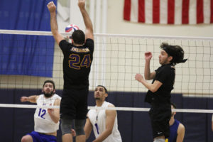Men’s volleyball 1-3 in conference play following loss to Emmanuel