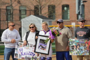 Senior enters professional draft after softball senior day