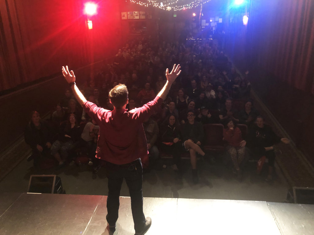 Alex Clark 07 wrapped up his nationwide comedy tour on March 31. - Photo courtesy of Alex Clark