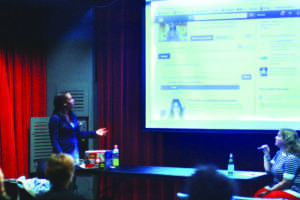 Sorority hosts networking workshop for college community