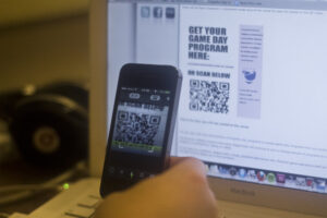 Athletic Department innovates with QR codes