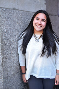 Current AEPhi president, future NBC Page: Sarah Stein