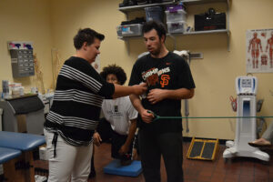 Trainers create comfortable atmosphere for athletes