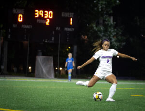 Women’s soccer ends four game win streak against Lesley
