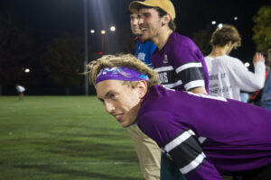 After former captains Cam Barth (pictured) and Kate Nelson left the team, Jared Merrifield and Tori Purcell have assumed their leadership positions.