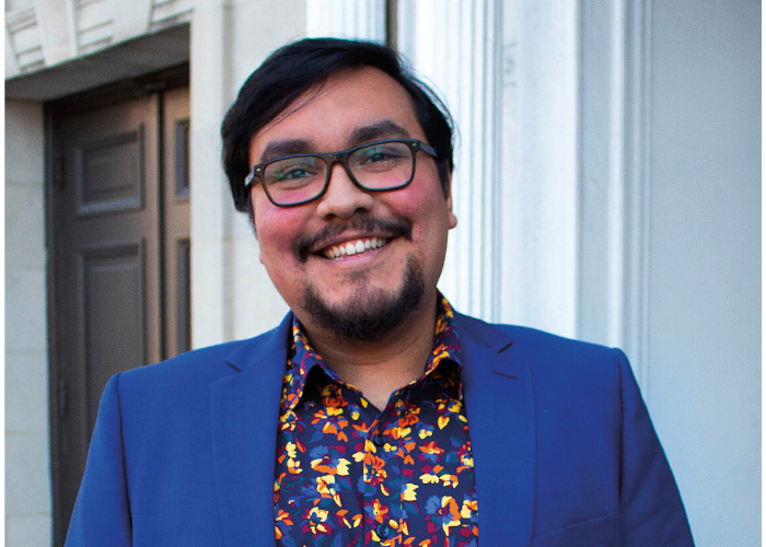 Inspired by growing up near the Mexican border, Andrew Siañez-De La Os play Borderline landed him a fellowship with the Huntington Theatre Company. Montse Landeros / Beacon Staff