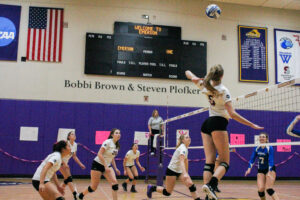 Women’s volleyball clinch spot in playoffs