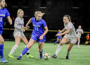 Women’s soccer season ends after playoff penalty kicks