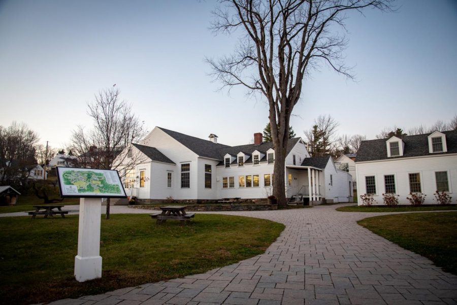 A view of part of the old Marlboro College campus.