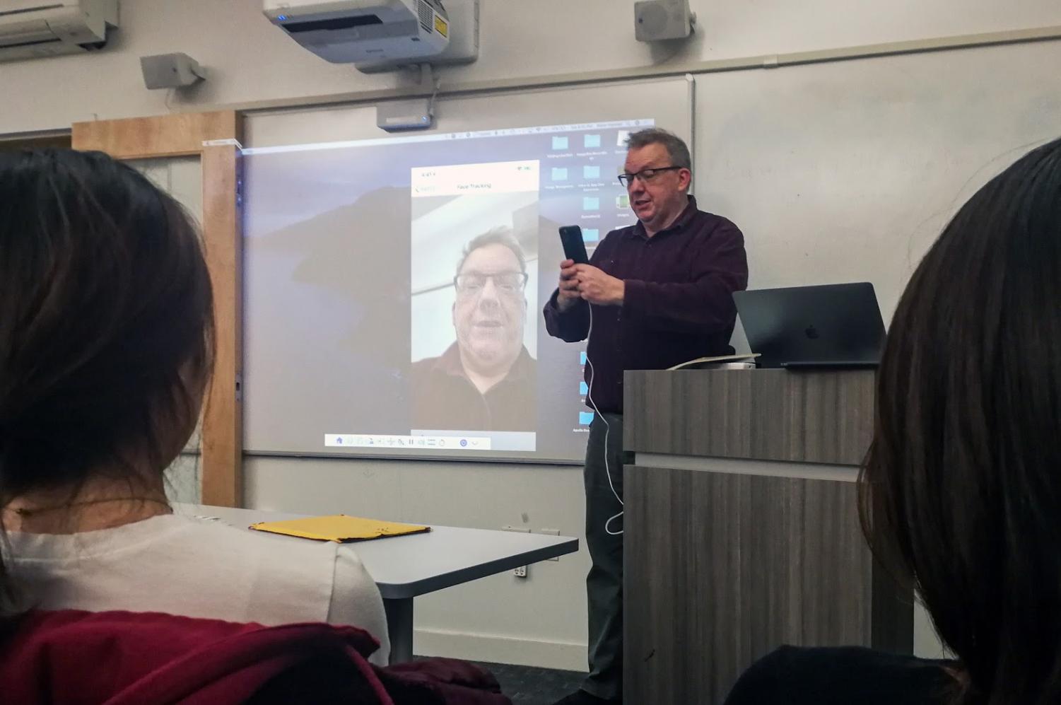 Apple Engineer speaks to augmented reality applications at Emerson