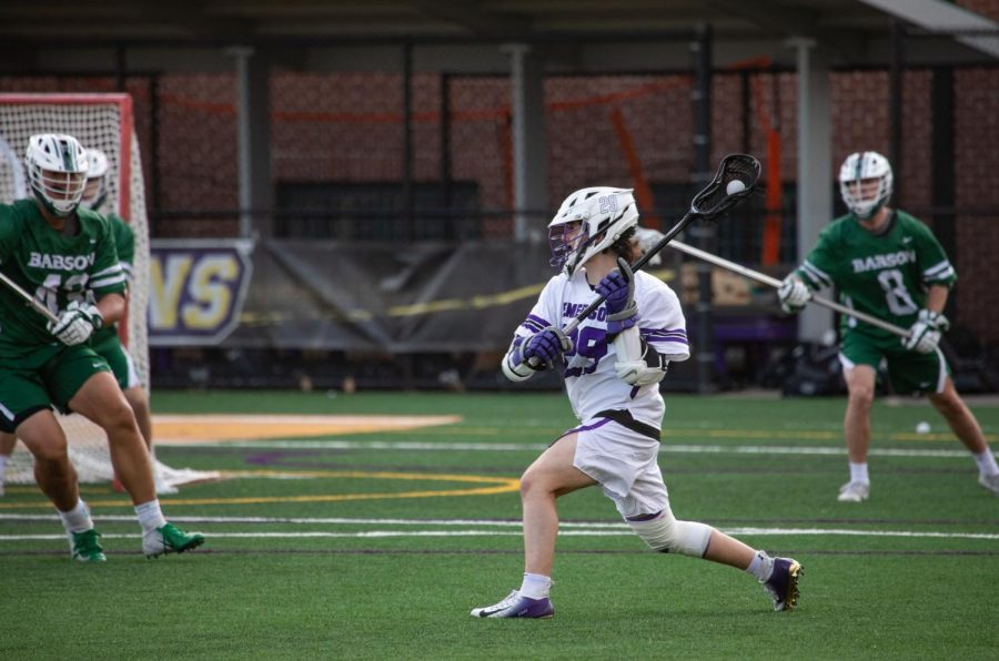 Sophomore attacker Hunter Gervais scored 15 goals and recorded 10 assists in 2019 Photo credit: Courtesy of Kate Foultz