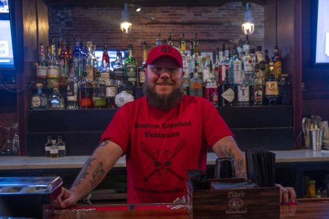 Diky Melville, general manager of The Fourth Wall, said the business will suffer greatly with students leaving at the preventative measures set by Gov. Charlie Baker