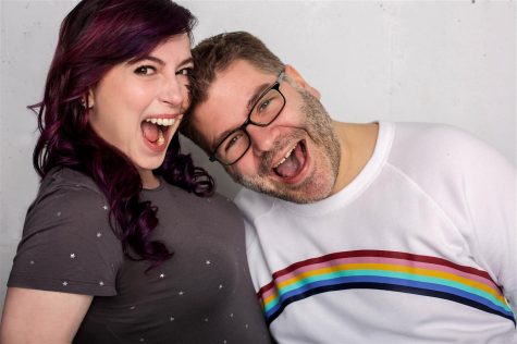 Gillian Pensavalle and Patrick Hinds '96 create the True Crime Obsessed podcast.