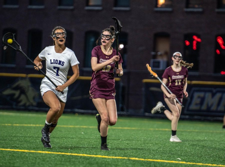 The womens lacrosse team won its second game of the season behind a 17-goal performance