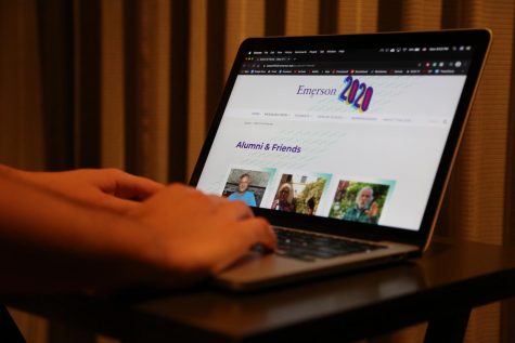 The website commemorating graduating students includes messages from famous alumni such as Henry Winkler and Jay Leno.