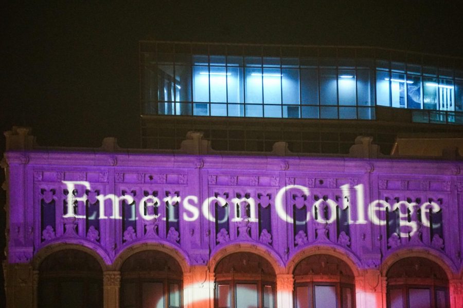 The college illuminated Little Building with artwork and messages celebrating the graduating class of 2020 on Saturday. The display will run for two weeks.