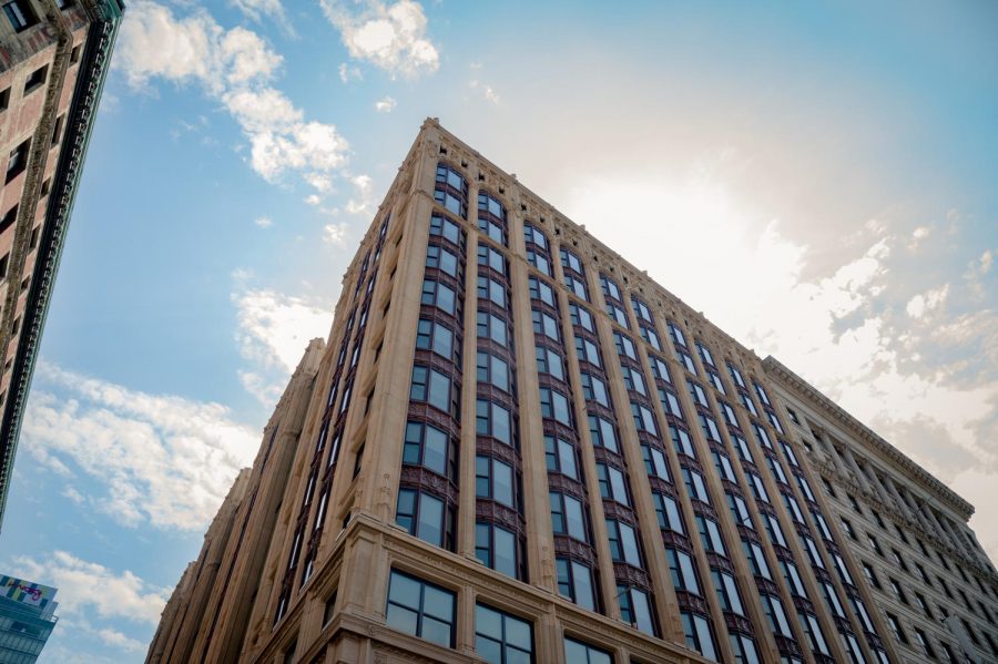 The Little Building residence hall. 