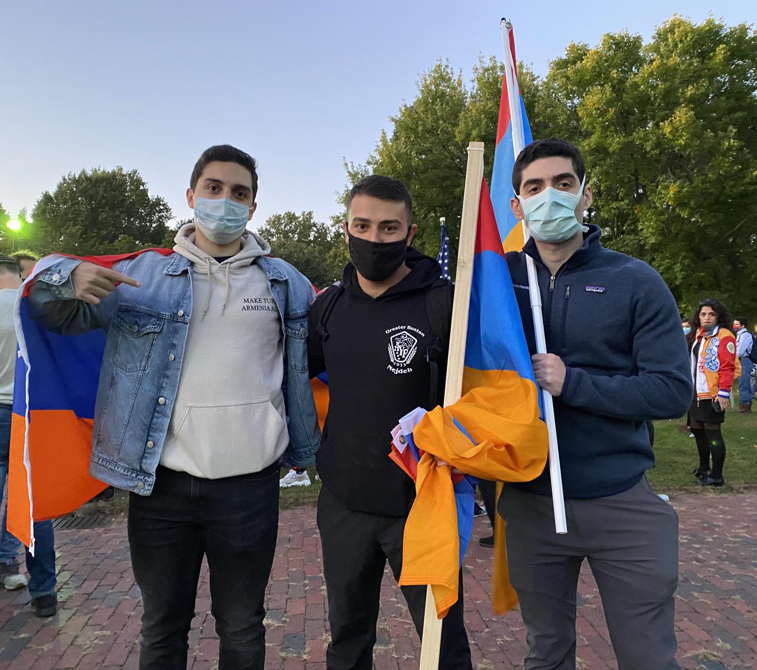 Armenian+community+protests+Azerbaijani+aggression+in+march+through+Common