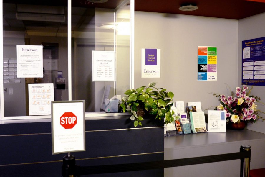 The Office of Financial Aid in the Union Bank Building. 