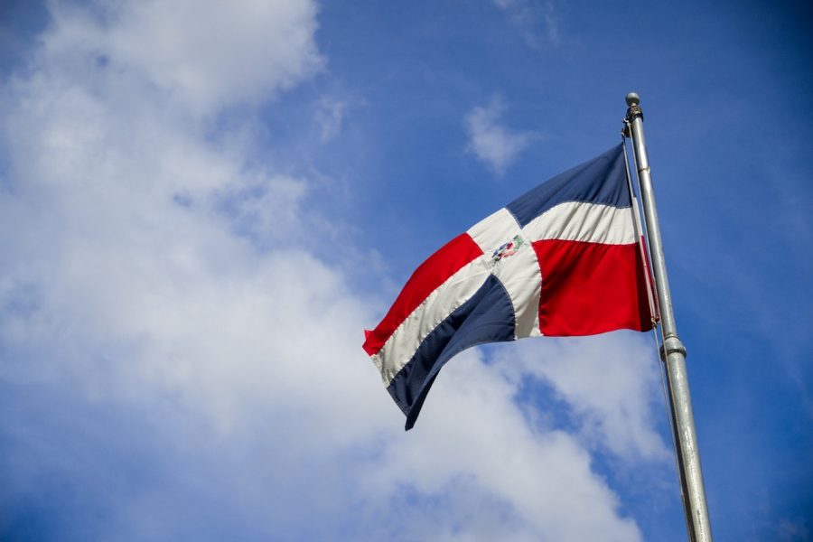 The Flag of the Dominican Republican 