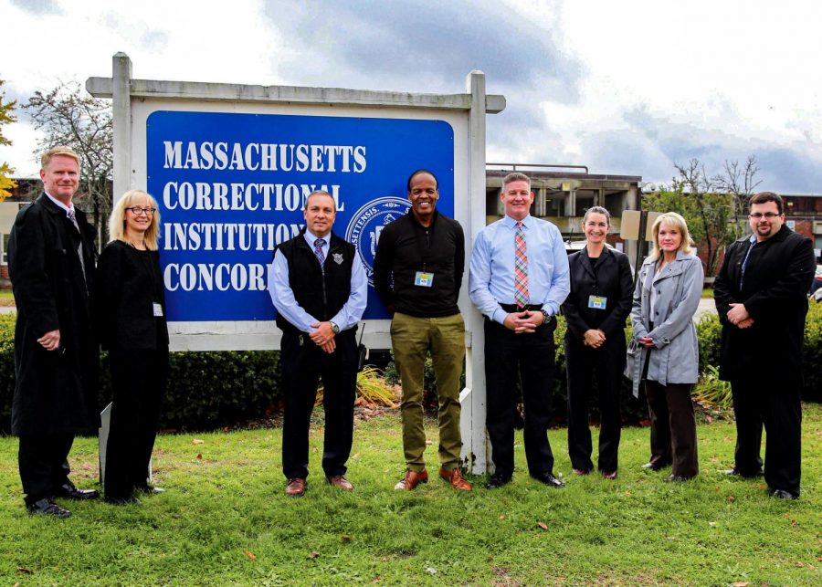 Emerson Prison Initiative staff and staff from MCI-Concord
