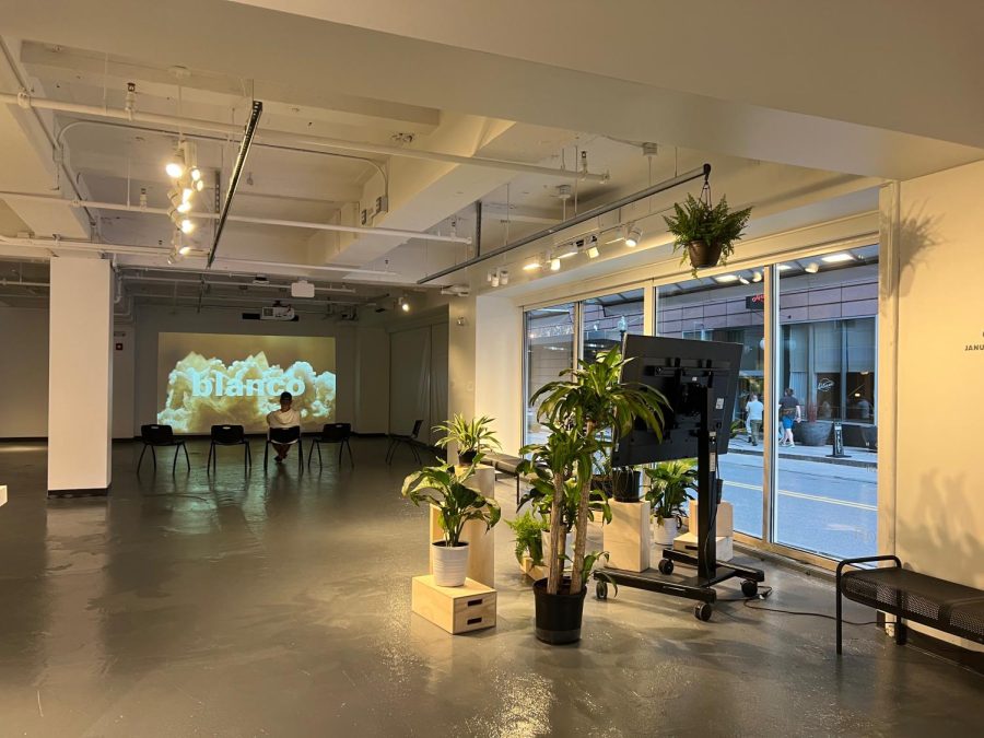 Emersons media gallery. Photo by Maddie Khaw.