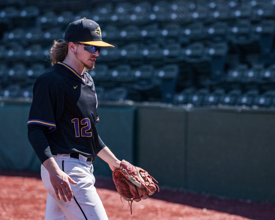 First-year infielder Briggs Loveland has driven in five runs this season—one of which was a walk-ff against WPI on April 12.