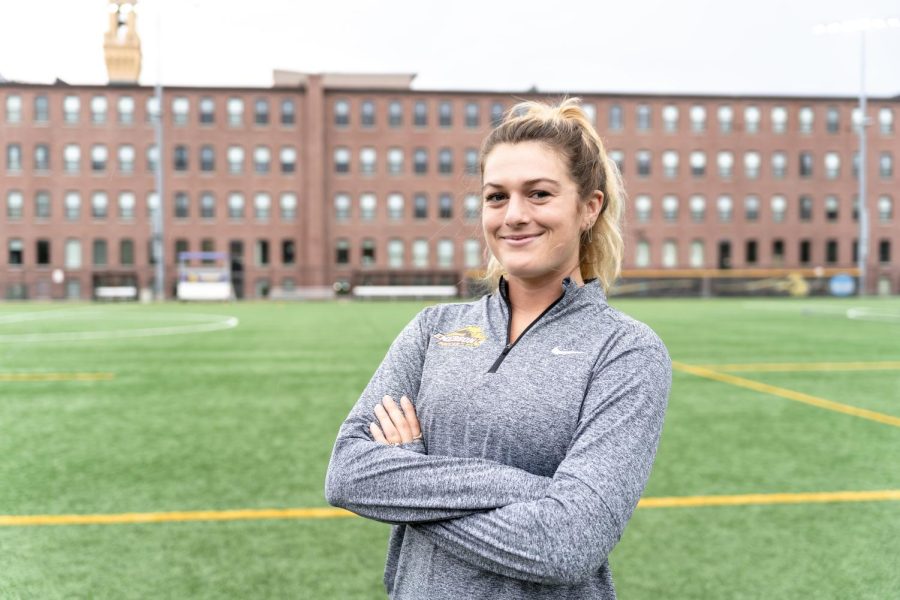 Womens soccer assistant coach Kate Kohler joins Emerson after playing at Ithaca College.