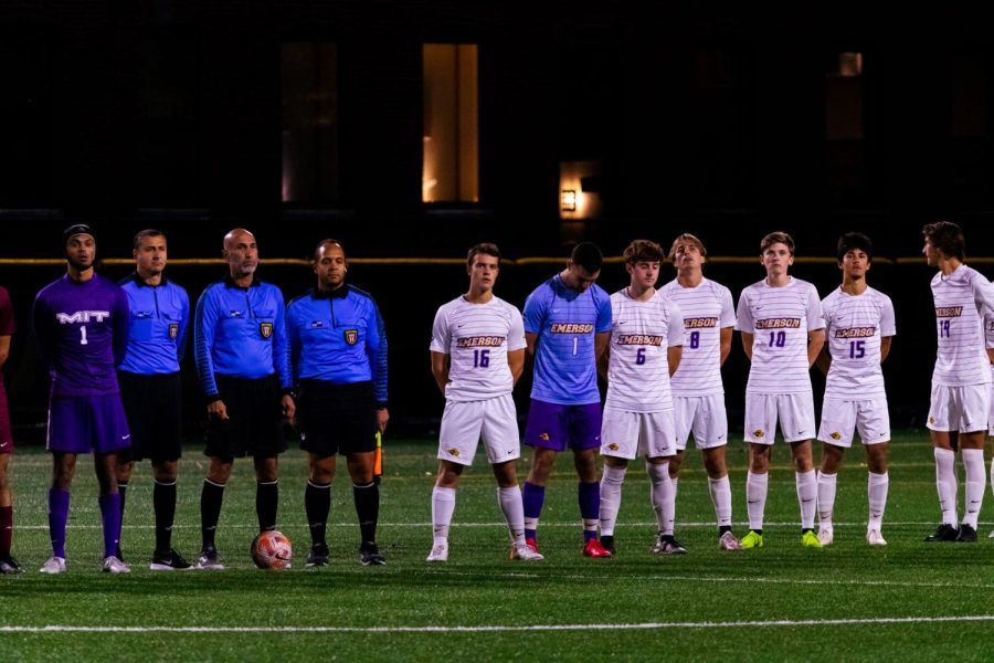 The mens soccer team made history playing in the first NEWMAC final in program history.