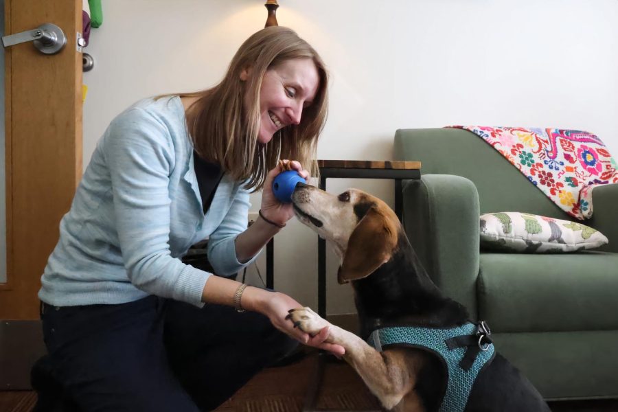 “Truman and his human”: unconditional love on campus