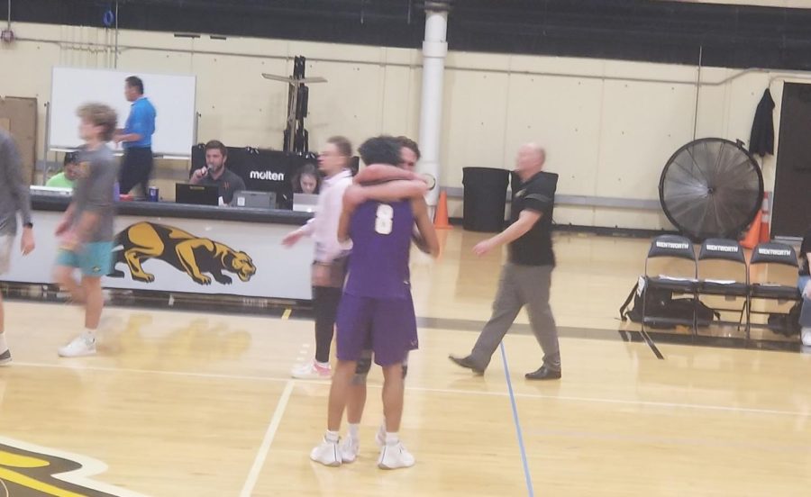 The mens volleyball season ended with a hard-fought and emotional loss to Wentworth.